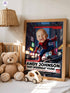 Custom Baby News Poster – Personalized Baby Web Hero Wall Art